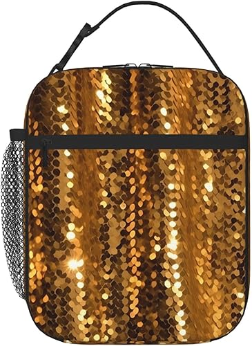 Miniatura 9 de Lonchera térmica para mujer, lonchera que brilla en la oscuridad, para el trabajo, picnic, portátil, bolsa de almuerzo