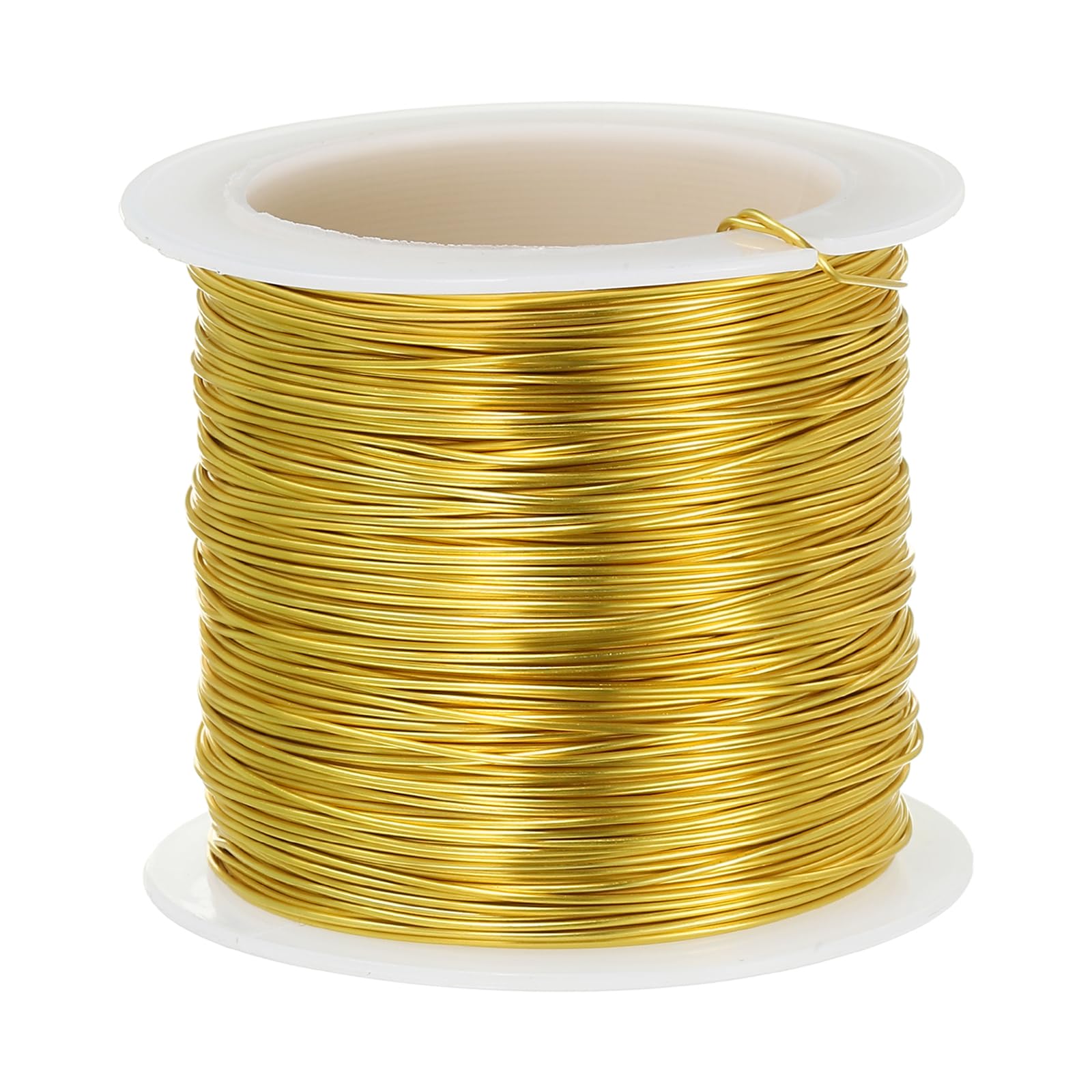 PATIKIL 50M Filo Di Rame Nudo Solido, 26 Gauge Filo Rame Puro 0,4mm