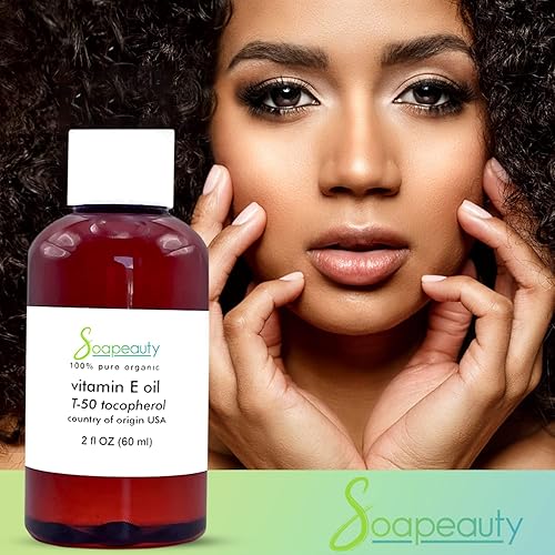 Miniatura 7 de Soapeauty TOCOPHEROL T-50 Aceite de vitamina E – Tratamiento natural y premium para cicatrices, arrugas, manchas oscuras, cabello, piel, cuerpo,