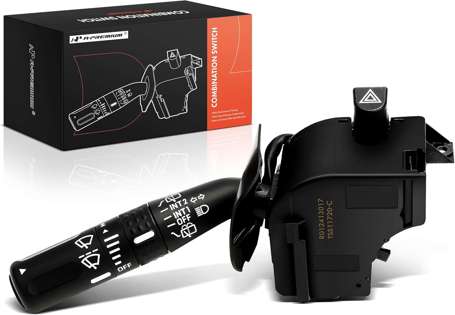 A-Premium Turn Signal Switch Windshield Wiper Washer Multi-Function Lever Compatible with Ford Expedition 2003-2006, Explorer 2002-2005 & Mercury Mountaineer 2002-2005, Replace# 2L2Z13K359AAB, CBS1172