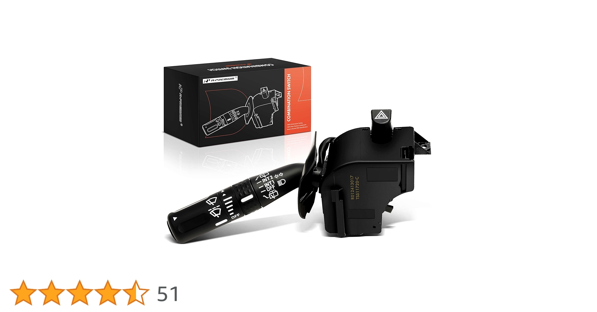 Amazon | A-Premium ウィンカースイッチ フロントガラス