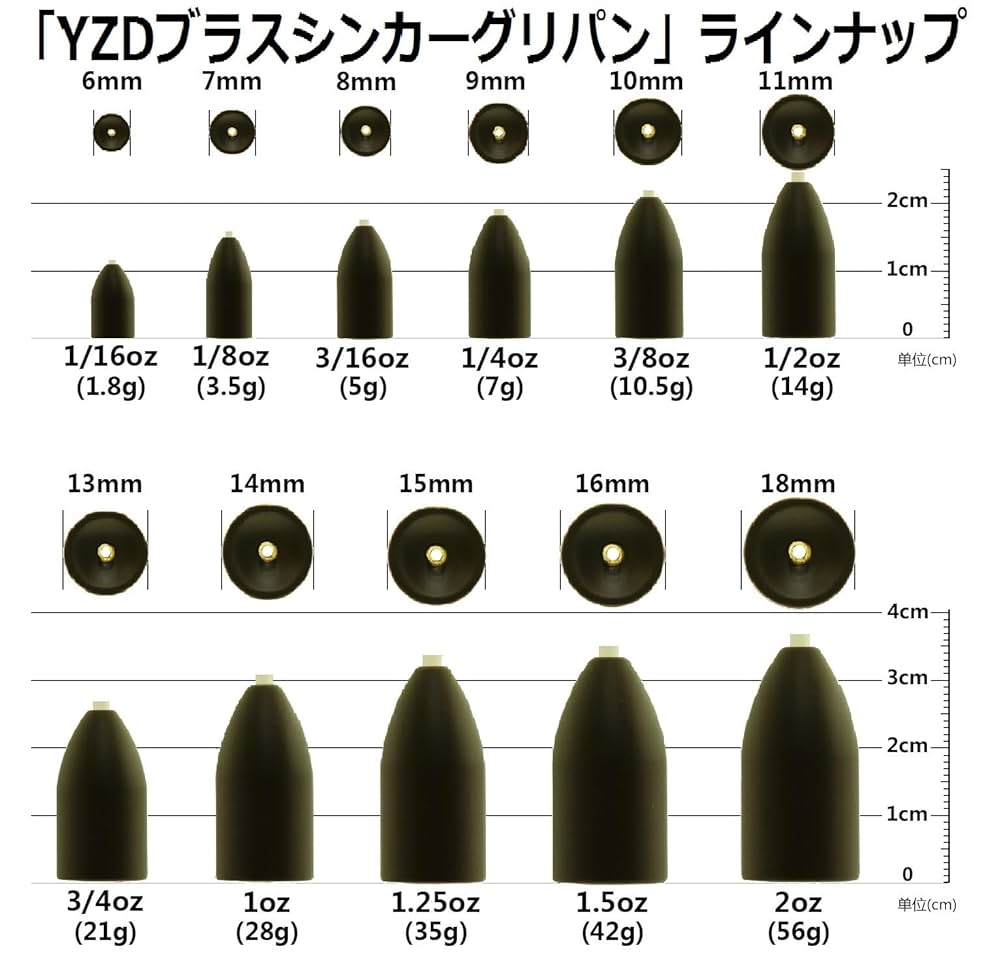 タングステン　5個 Amazon | タングステン シンカー【5個入】無塗装 (無塗装 Stick
