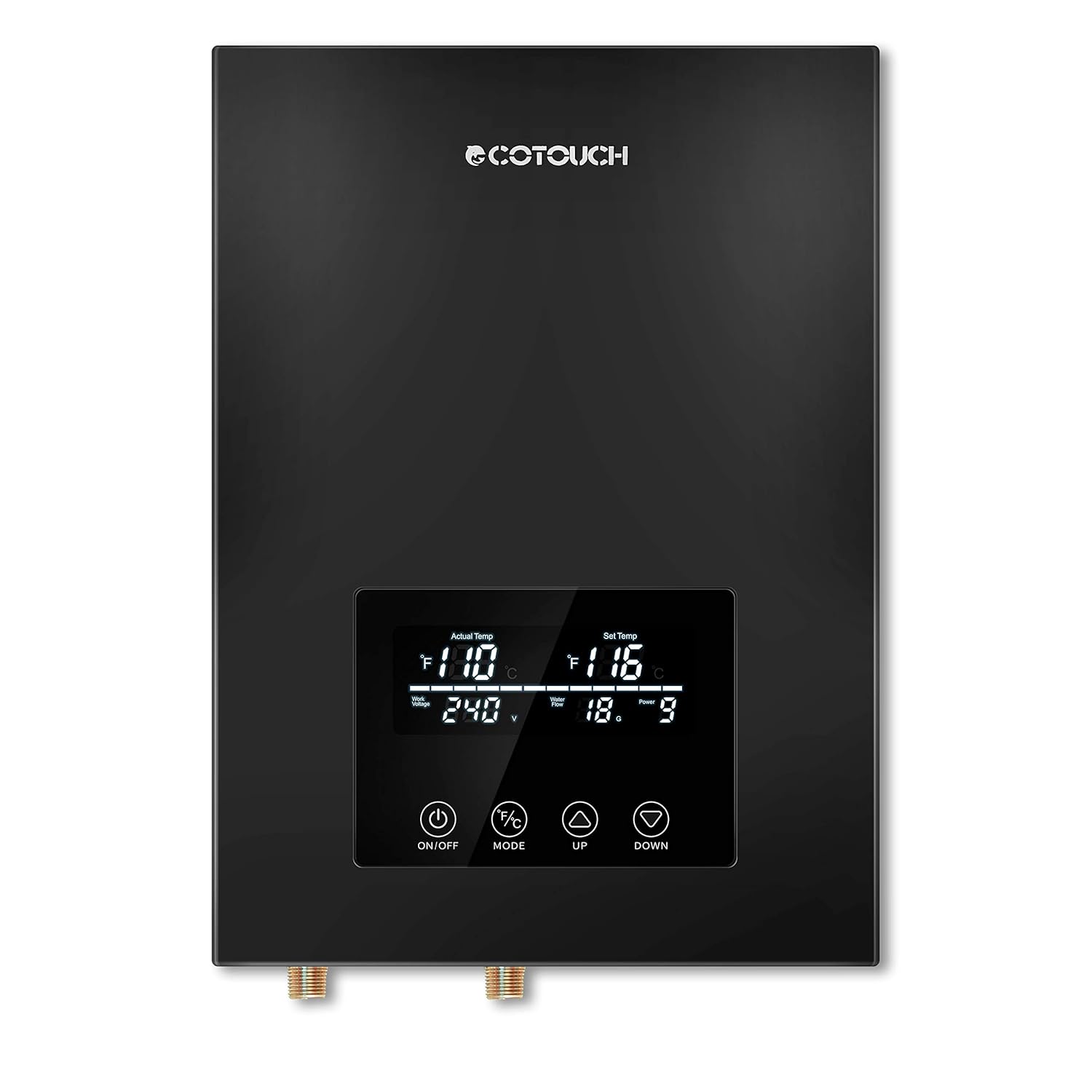 Buy Tankless Water Heater Electric,ECOTOUCH 9KW 240V On Demand Water