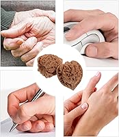 Vista 3 de Healifty Bolas de madera Baoding en forma de nuez, bolas de estrés para ejercicio de salud china, manos de uno mismo, masaje, puntos gatillo