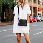 DOB SECHS Crossbody Purse for Women Shoulder Bag Travel Messenger Bag Casual Nylon Cross Body Purses for Ladies