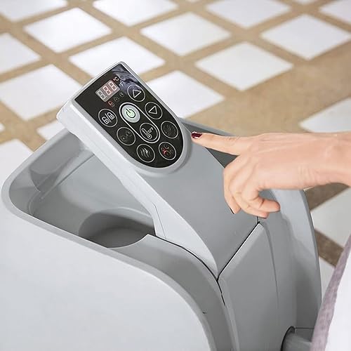 Miniatura 8 de Bestway SaluSpa Cancún - Bañera de hidromasaje inflable redonda de 71 x 26 pulgadas, spa al aire libre con 120 chorros de aire y cubierta de ahorro