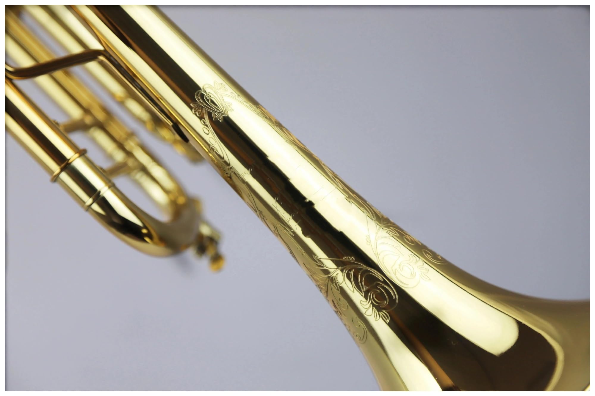 trąbka instrument Trąbka Złota Trąbka Instrument blaszany Produkcja mosiądzu Classic