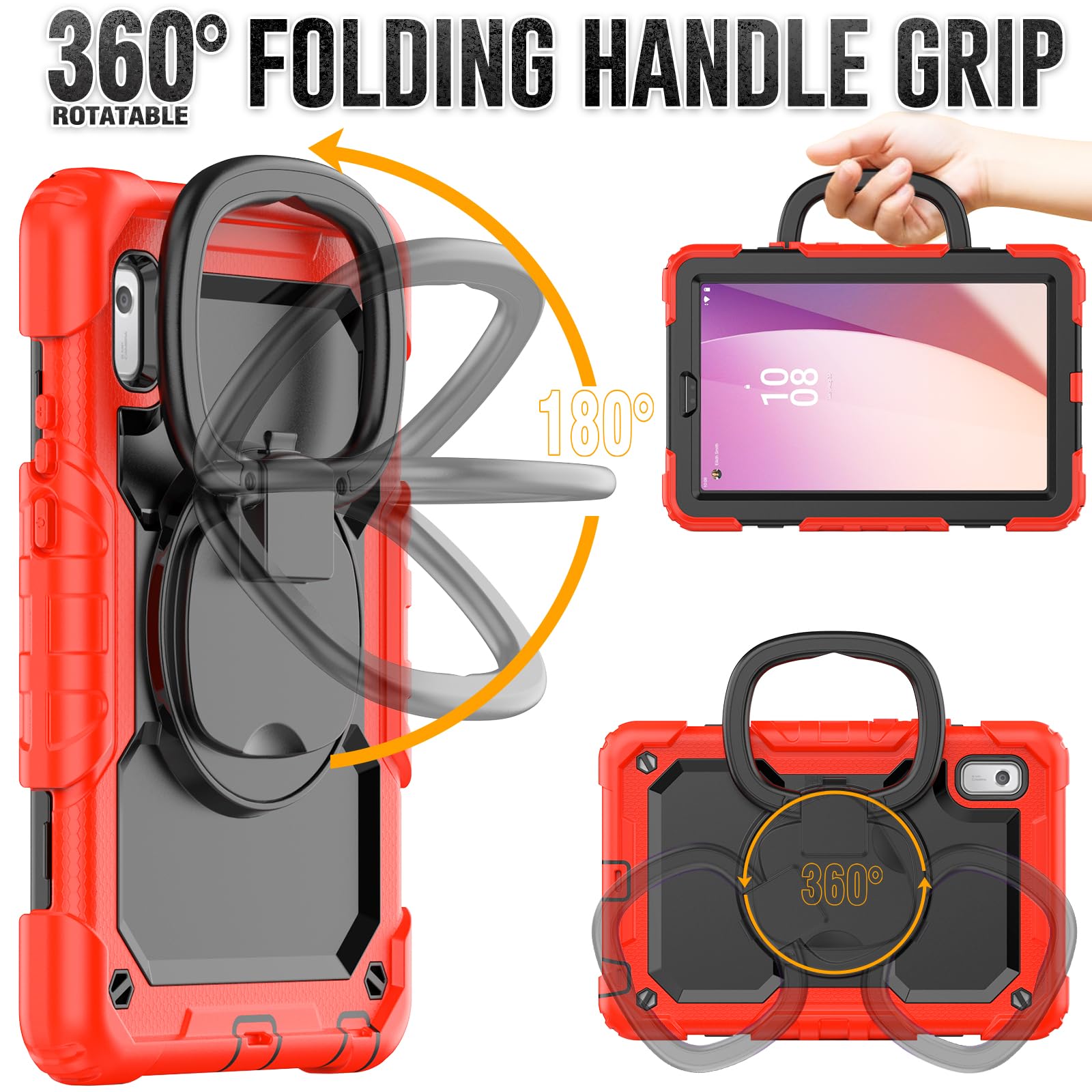 Amazon.co.jp: Doo Lenovo Tab M9 ケース 耐衝撃 ZAC30178JP用ケース