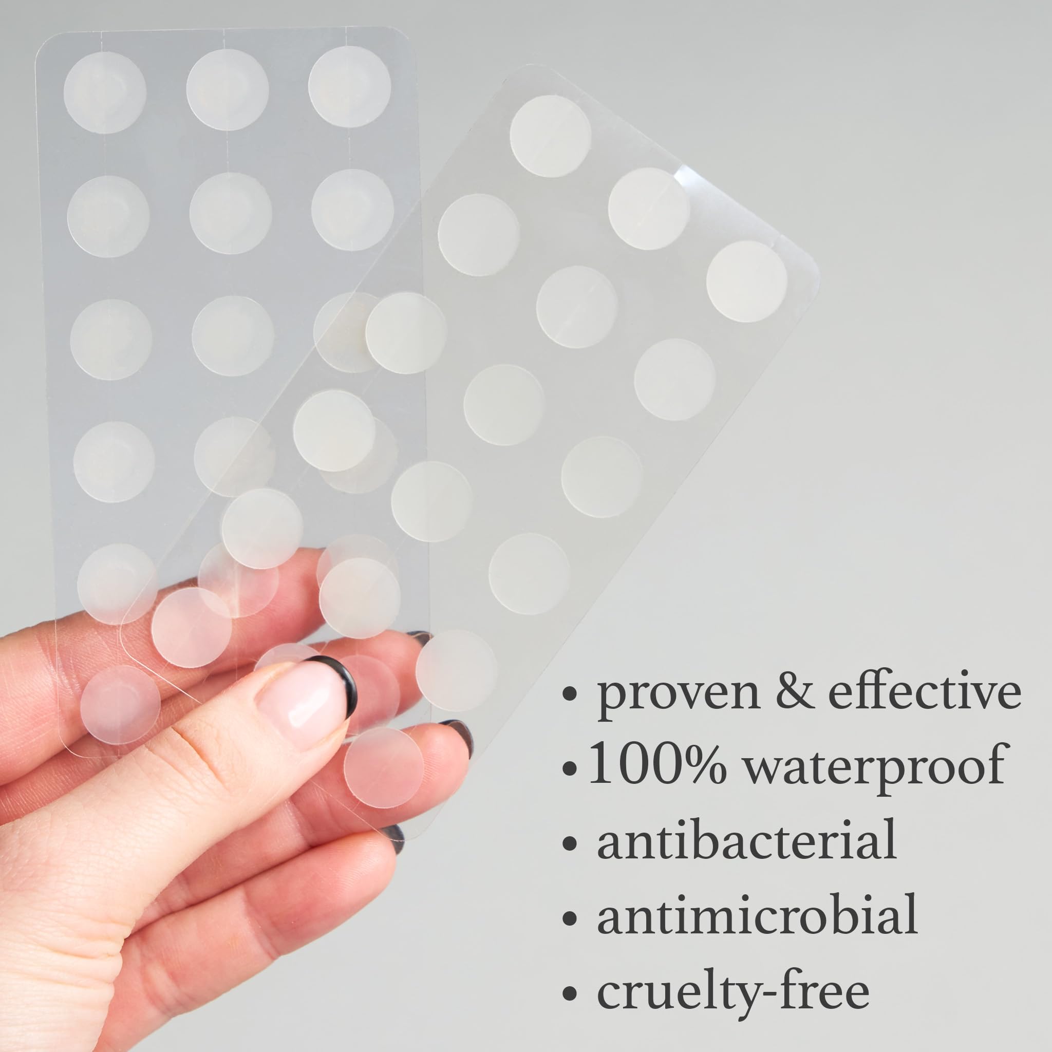 Julep Patch Me Up Waterproof Pimple Patches, Invisible Hydrocolloid Patch for Face Acne & Spot Treatment With Tea Tree Oil - Image 2
