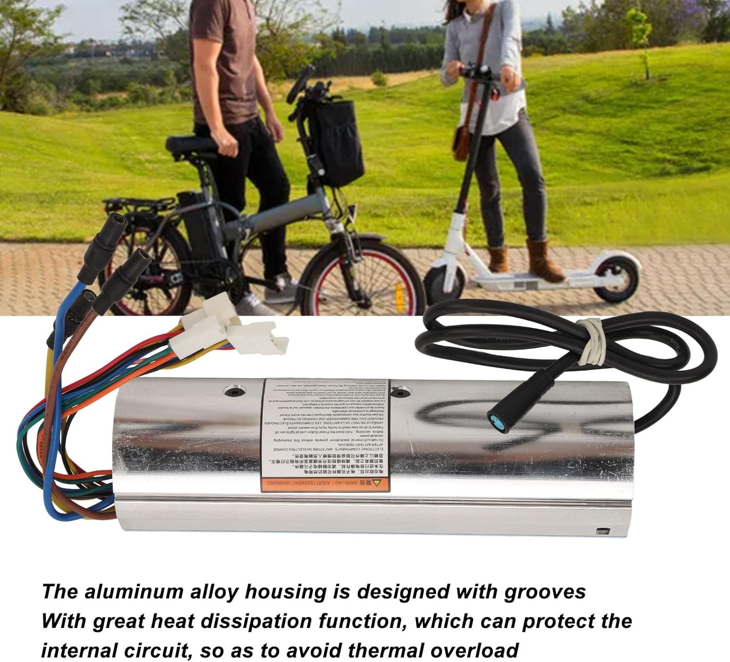 Vezérlőpanel hátoldali nézet