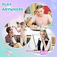 Vista 5 de Squishy Fidget Toys Stress Cube, 4 Pack Solid Ice Cube High Density Malt Sugar Filled, Sensory Anxiety Relief Item for Kids Adults, Quiet Fidgets