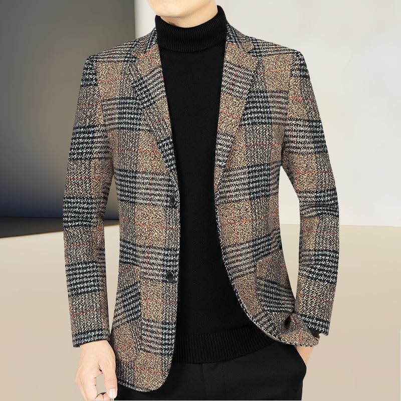 Men's Spring Autumn Casual Wrinkle-Resistant Blazer