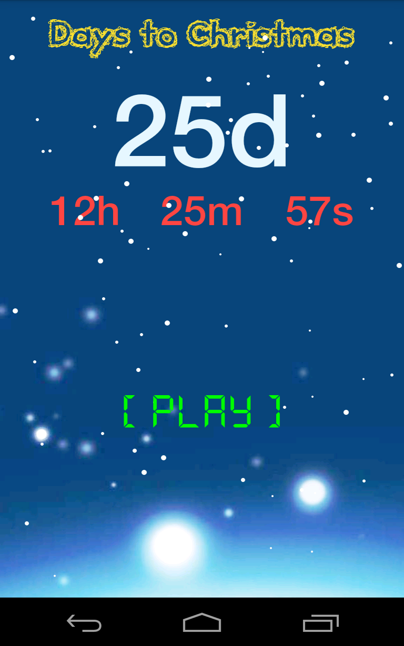 Sweet Christmas Countdown - App on Amazon Appstore