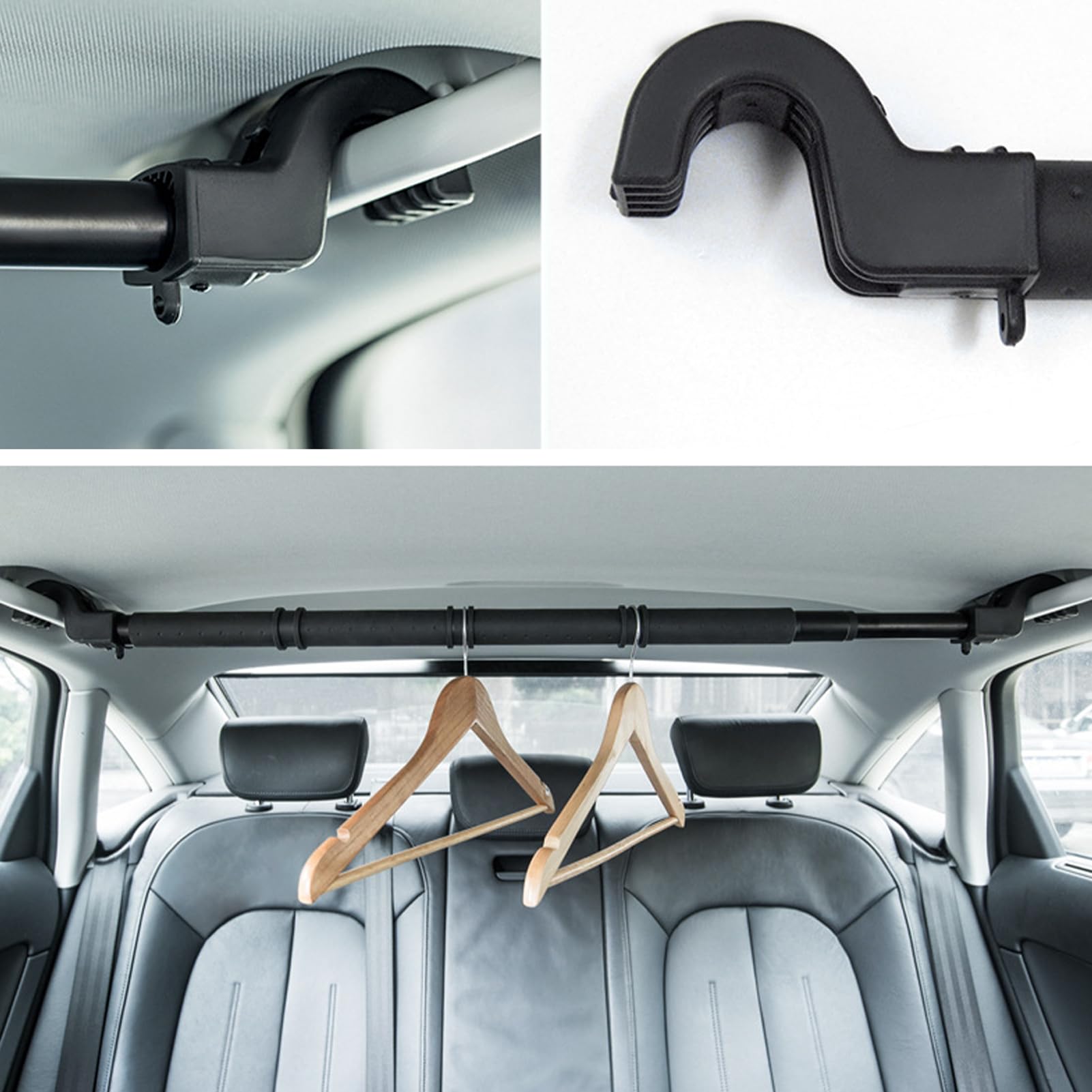 Appendiabiti per auto, appendiabiti per auto, appendiabiti retrattile