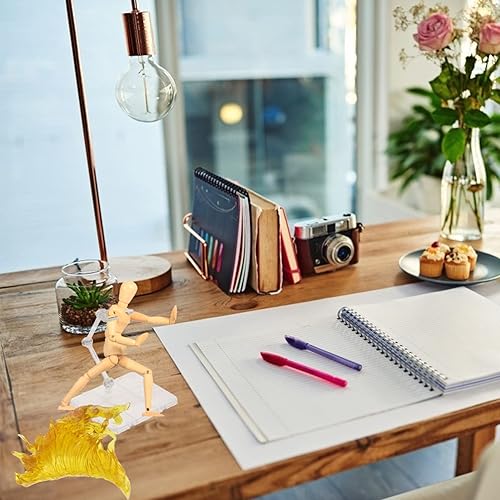 Vista 12 de iplusmile iplusmile - Soporte para figura de acción, soporte de exhibición de figuras de acción de montaje de bricolaje, soporte de soporte para Rojo