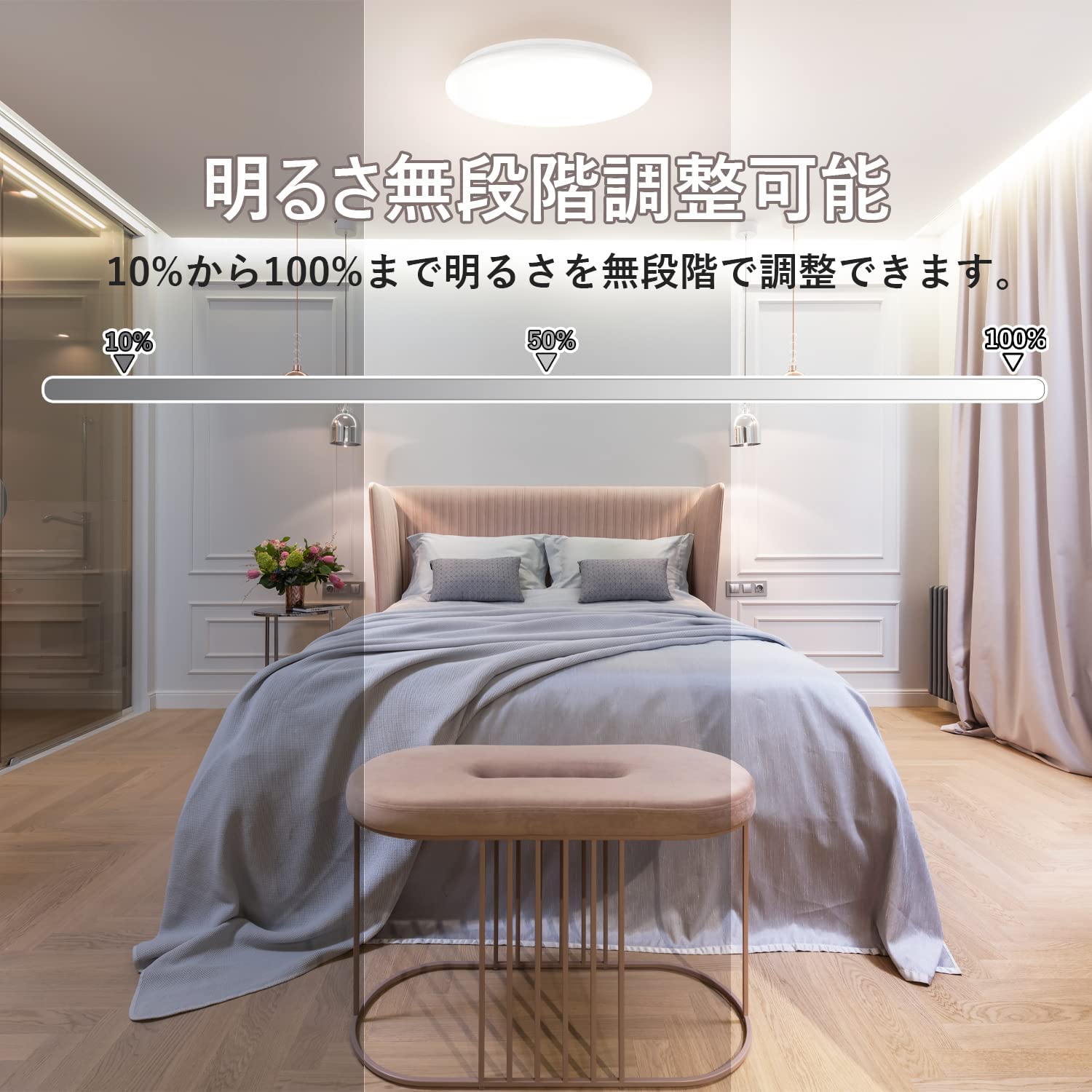 Amazon.co.jp : SPARKOE LEDシーリングライト12畳 10畳 8畳 5500lm