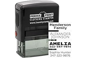 Personalized Name Stamper for Worry-Free Camp Clothing