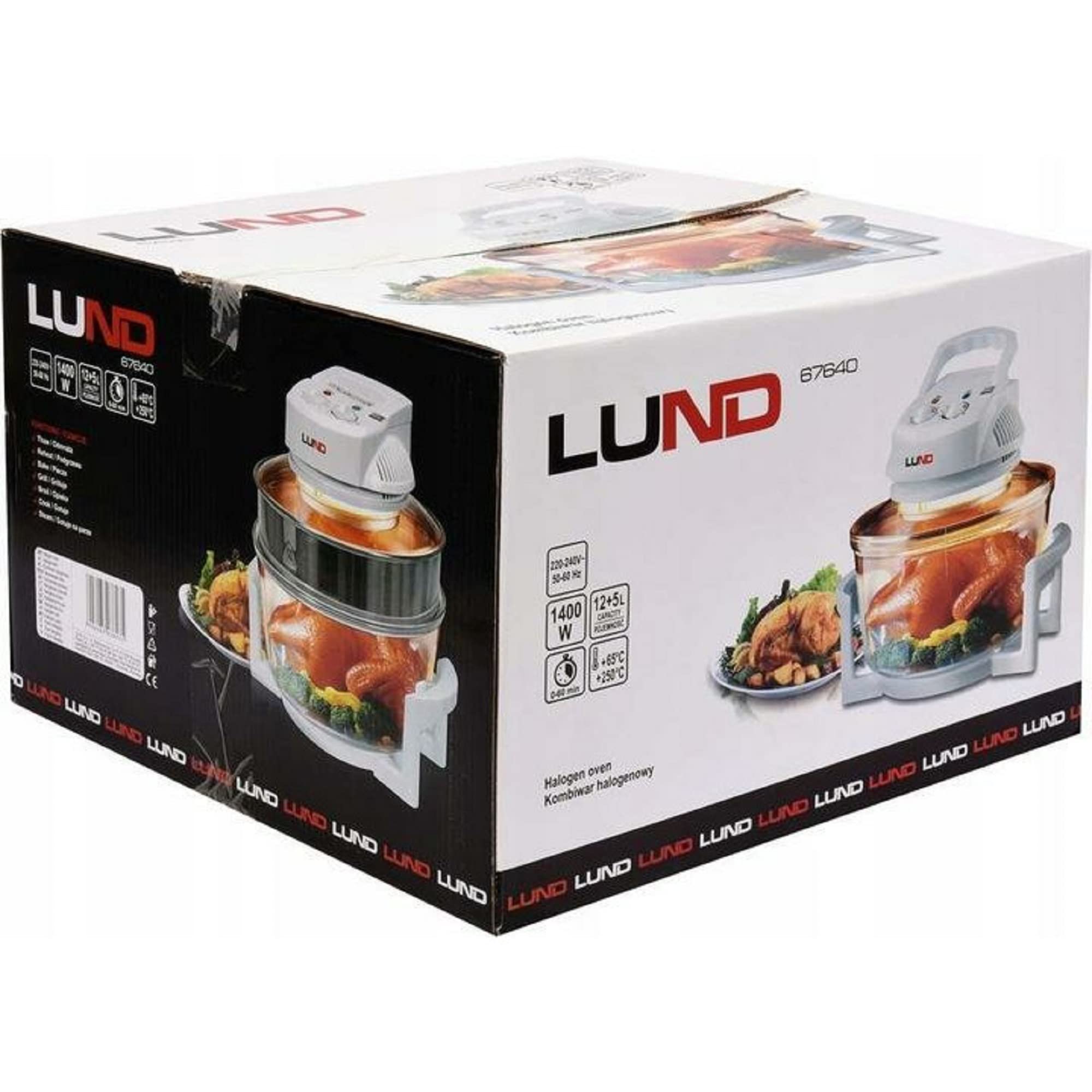 LUND HALOGEN OVEN 17L WHITE