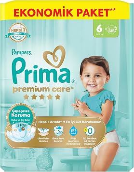Prima Diaper Premium Care Number 6 35 Pieces