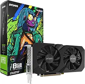 PCYES GPU NVIDIA GEFORCE RTX 3050 8GB GDDR6 128BIT PROJETO EDGE - PVRTX30508BLPE