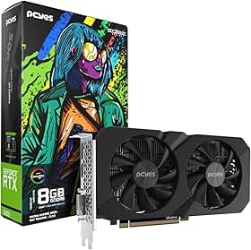 PCYES GPU NVIDIA GEFORCE RTX 3050 8GB GDDR6 128BIT PROJETO EDGE - PVRTX30508BLPE