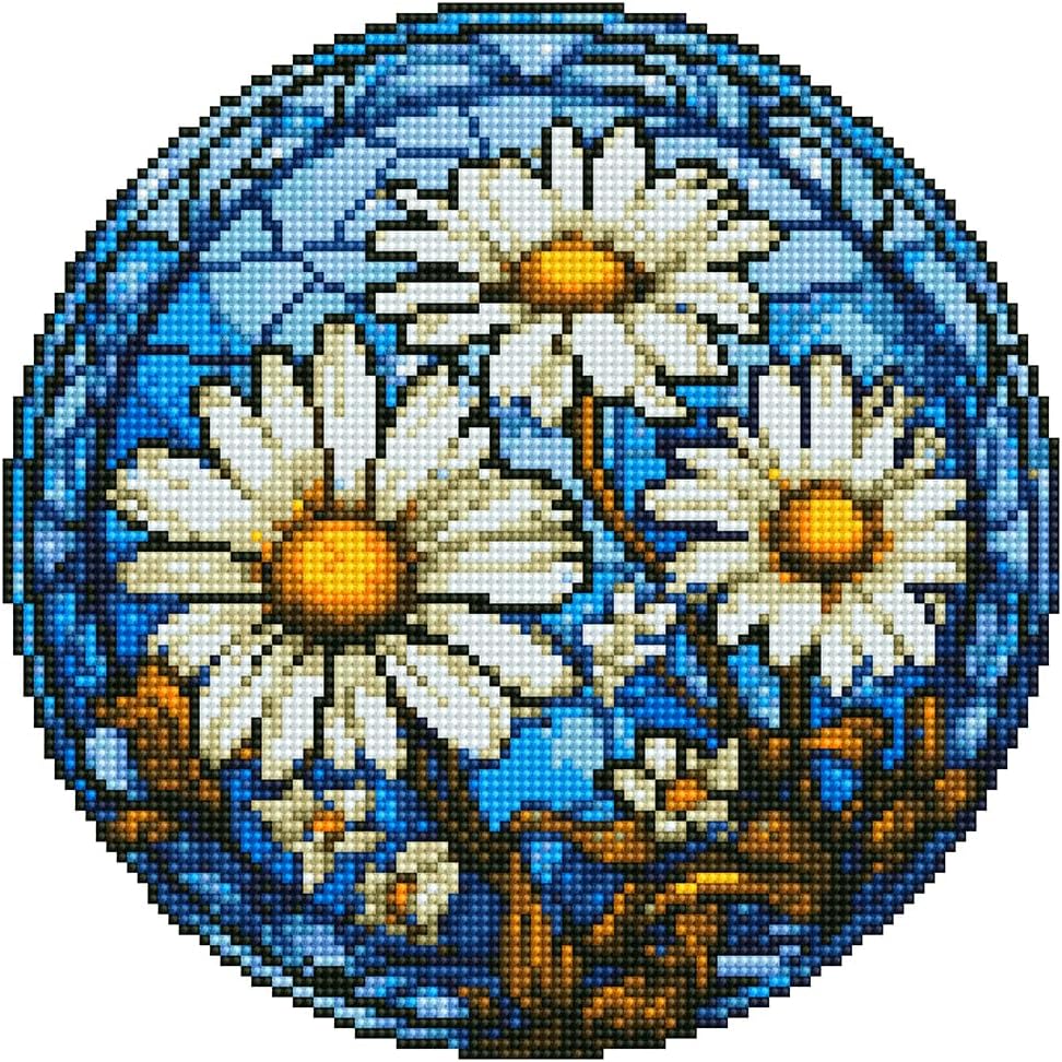 Aktudy DIY Kits Stained Glass Handmade Children Sticker Toy