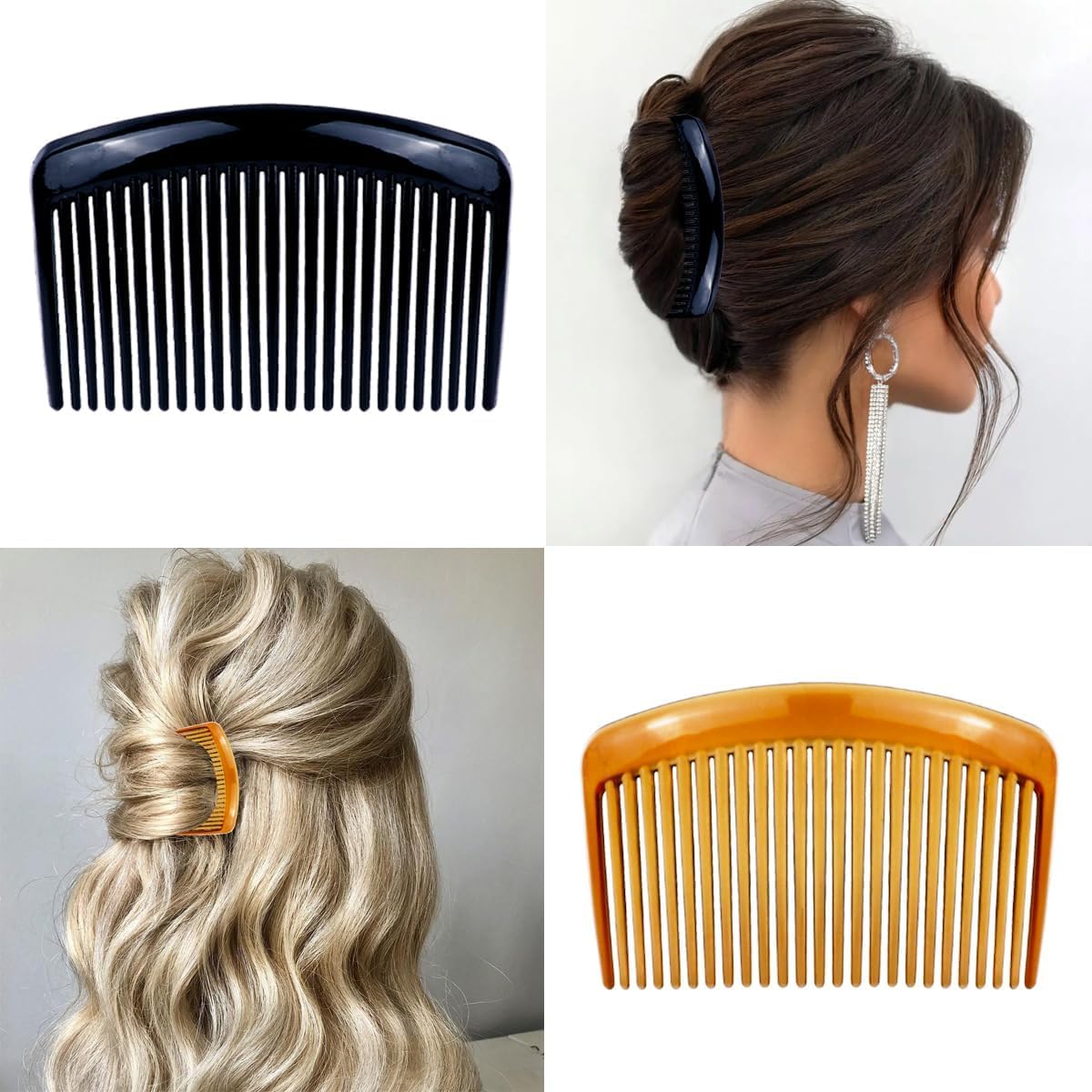 9 Pcs Hair Combs Slides For Women, French Comb, 14 Teeth Hair Side Comb - View #10