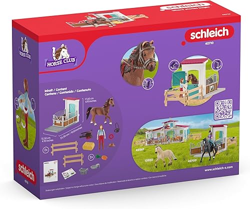 Miniatura 6 de Schleich Caja de caballos con Hannah y Cayenne