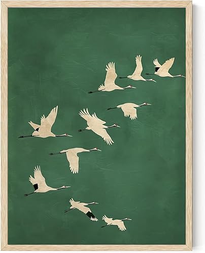 Miniatura 8 de Impresiones de flores silvestres flotantes, arte de pared de paisaje, impresiones botánicas de naturaleza, póster floral colorido, pintura de flores