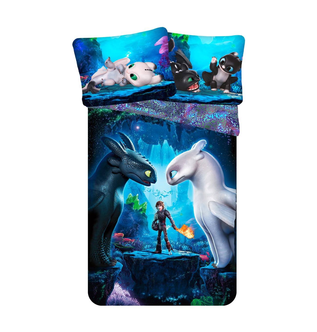 How to Train Your Dragon - Funda nórdica de algodón Simple - European Size