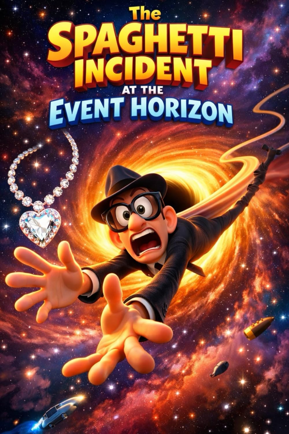 The Spaghetti Incident at the Event Horizon: A Funny Space Spy Adventure for Kids (The Secret Files of Agent 00-Gravity)