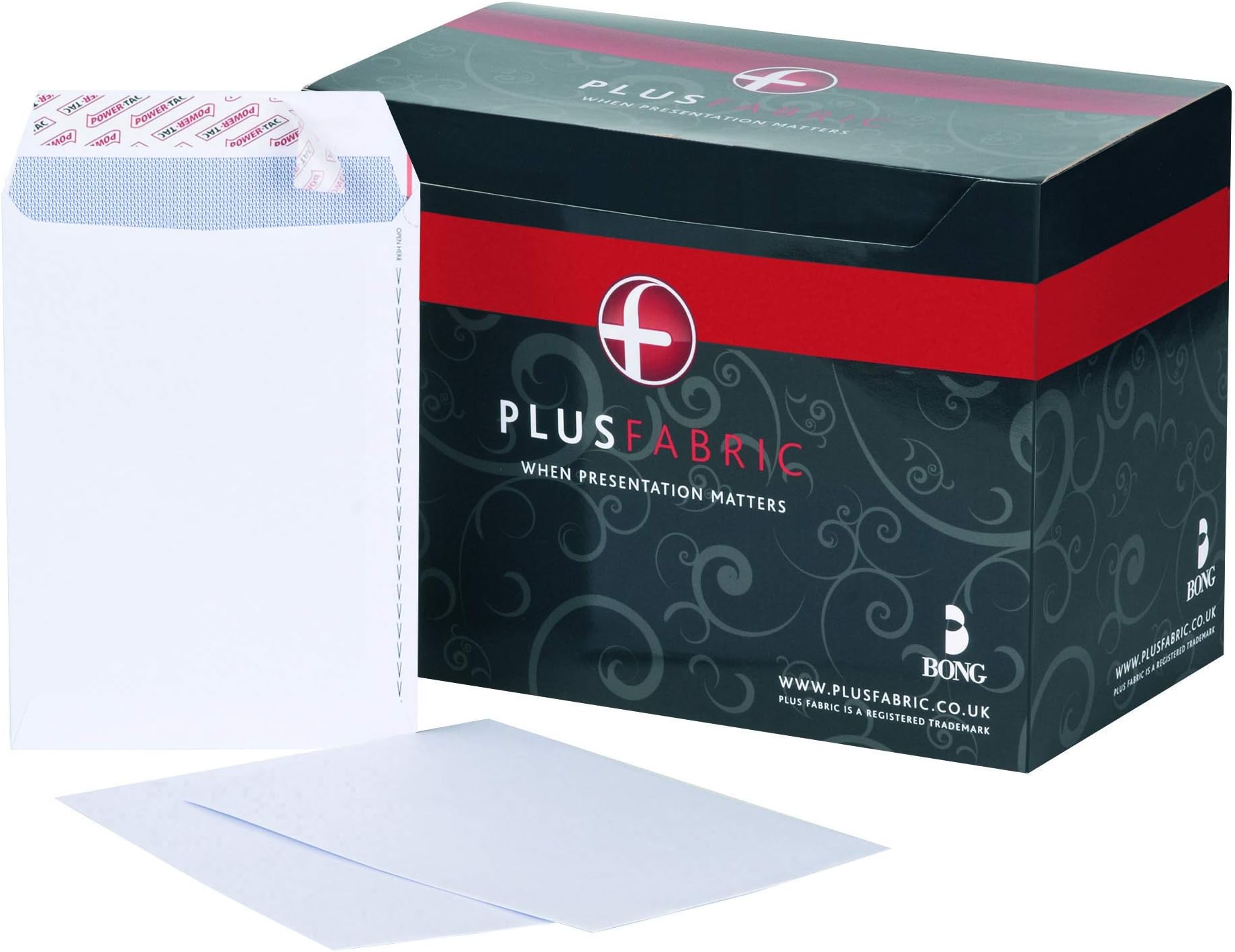 Plus Fabric C5 120 gsm Peel and Seal Envelope - White (Pack of 250)