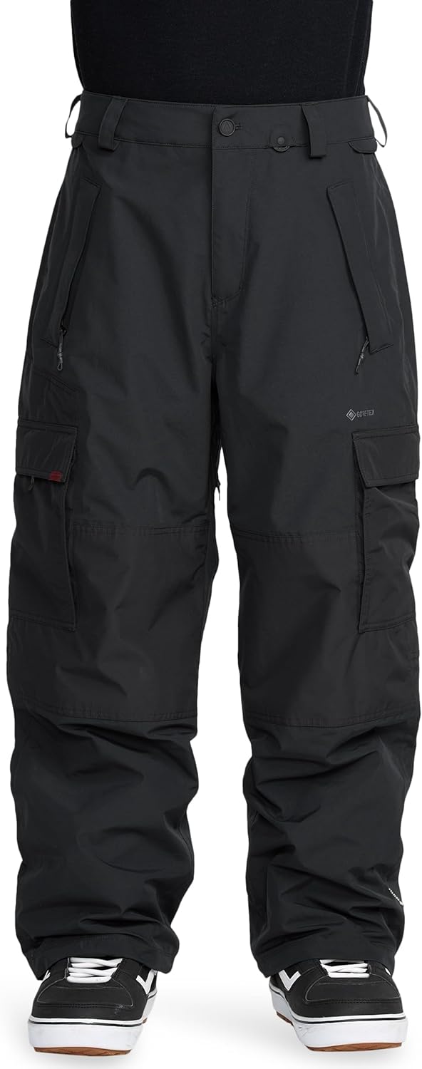 Volcom mens Arthur Longo Gore-tex Snowboard Pant – Waterproof 2-layer X-Large Black - Image 1 of 6
