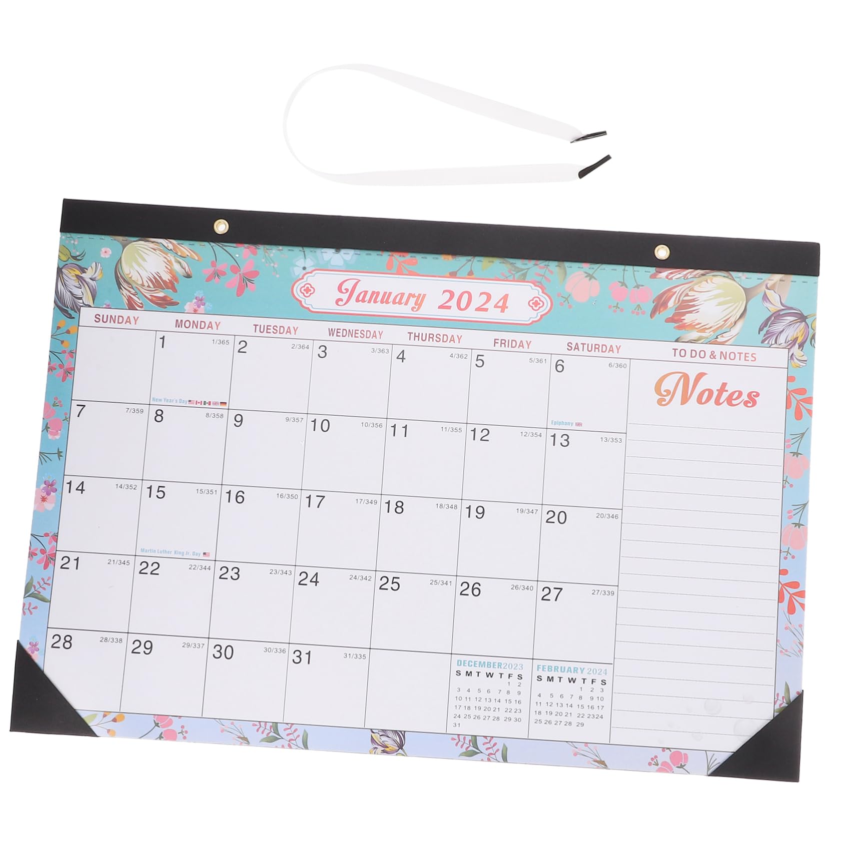 VILLCASE 3piezas Calendario De Pared Mensual Inglés Planificación De Festivos Para Oficina Para Recordatorios y Organización Mensual