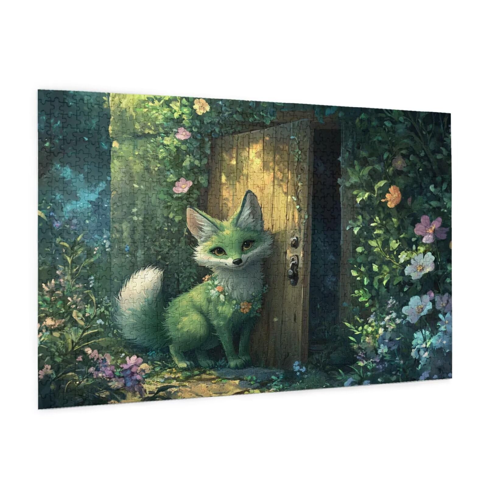 Puzzle anime, 1500 elementów, zwierzęta, puzzle dla dorosłych, z pudełkiem na prezent, "zrób to sam", duże drewniane puzzle dla dorosłych, gra zręcznościowa dla całej rodziny, prezenty dla kobiet