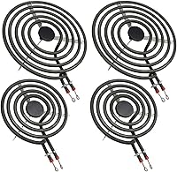 2026 Upgraded MP22YA Electric Range Burner Element Kit - 2x 6" MP15YA & 2x 8" MP21YA Replacement for Whirlpool Kenmore Maytag Stoves by Beaquicy