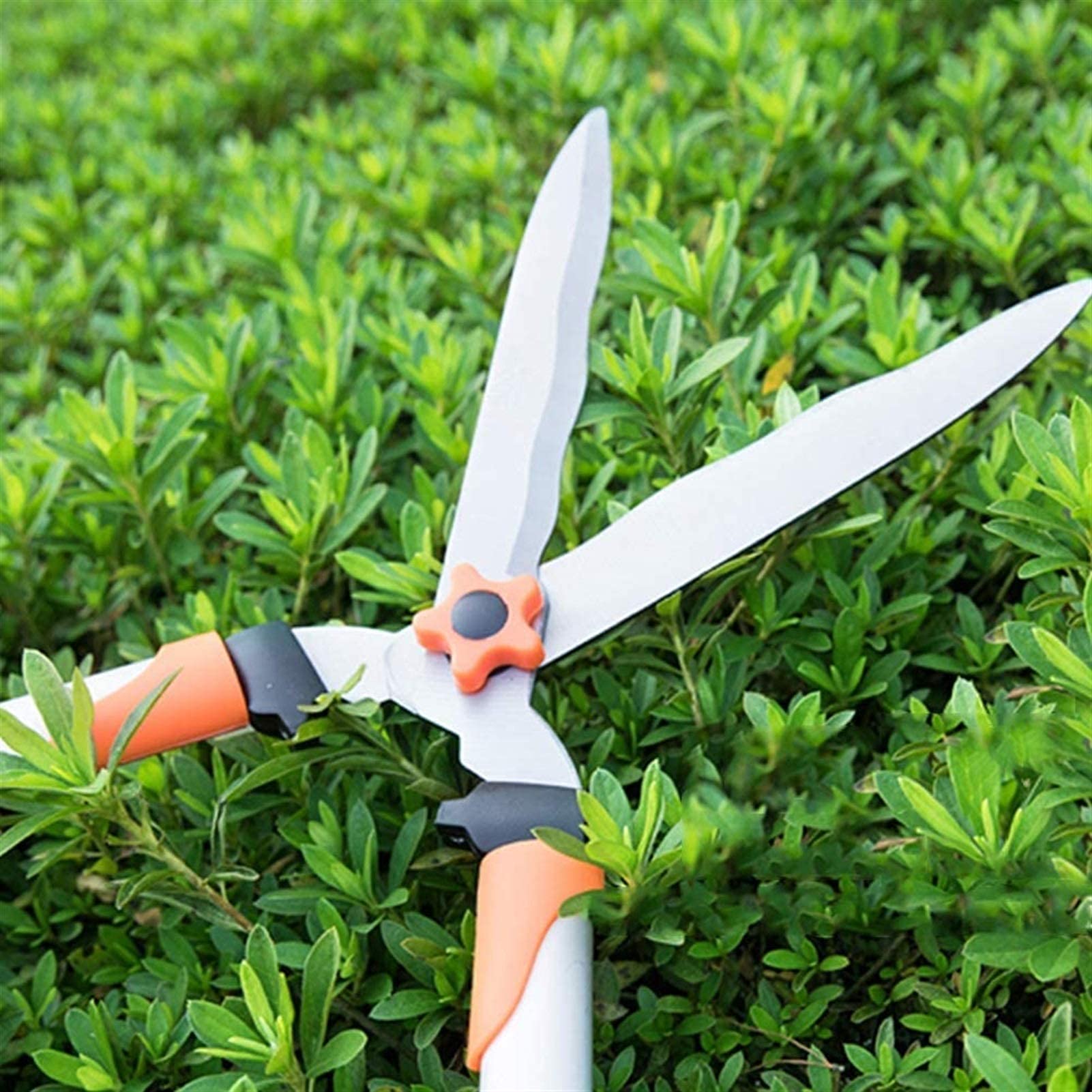 Cesoie da Giardinaggio retrattili manuali Cesoie per Rami con Testa ondulata Forbici per Fiori da Prato Forbici per Alberi da potatura Cesoie da potatura Grandi