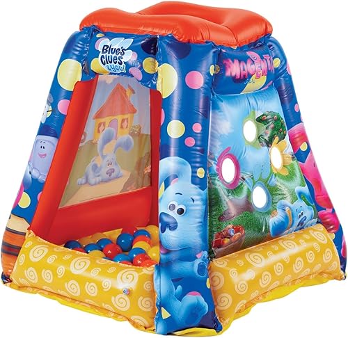 Miniatura 2 de Blues Clues You! Ball Pit - 20 pelotas – Casa de juegos inflable para niños y niñas [pelotas incluidas]