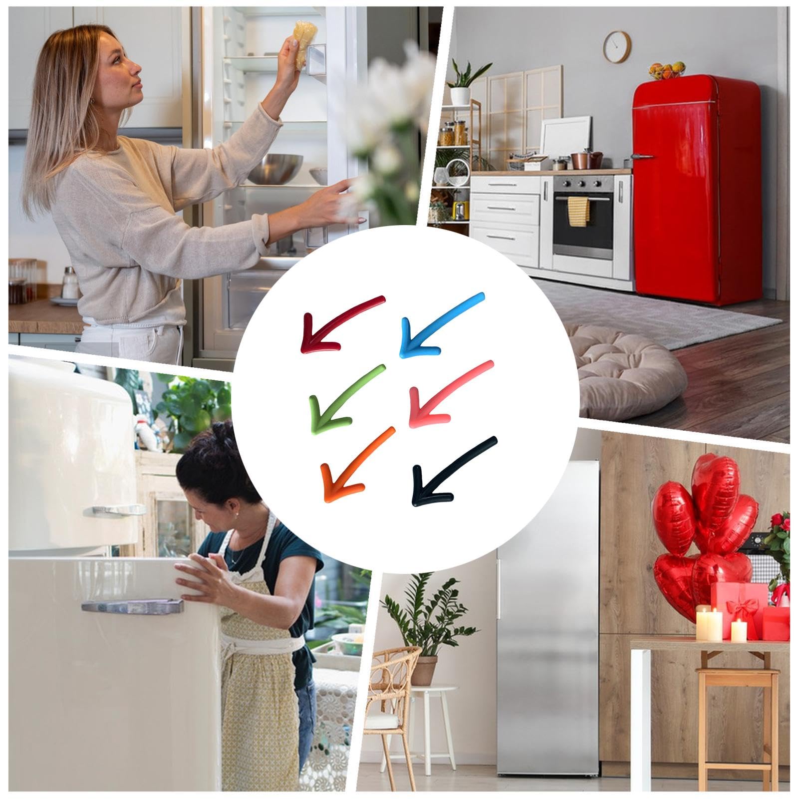 Whiteboard Magneten Decoratie Leuke Magnetische Pijlen Voor Je Koelkast Of Whiteboard - 6 Stuks In Vrolijke Kleuren Koelkast Magneten Voor Notities En Organisatie