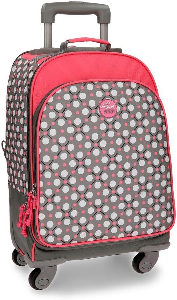 Movom Flamenca Grey Adaptable Backpack With Trolley