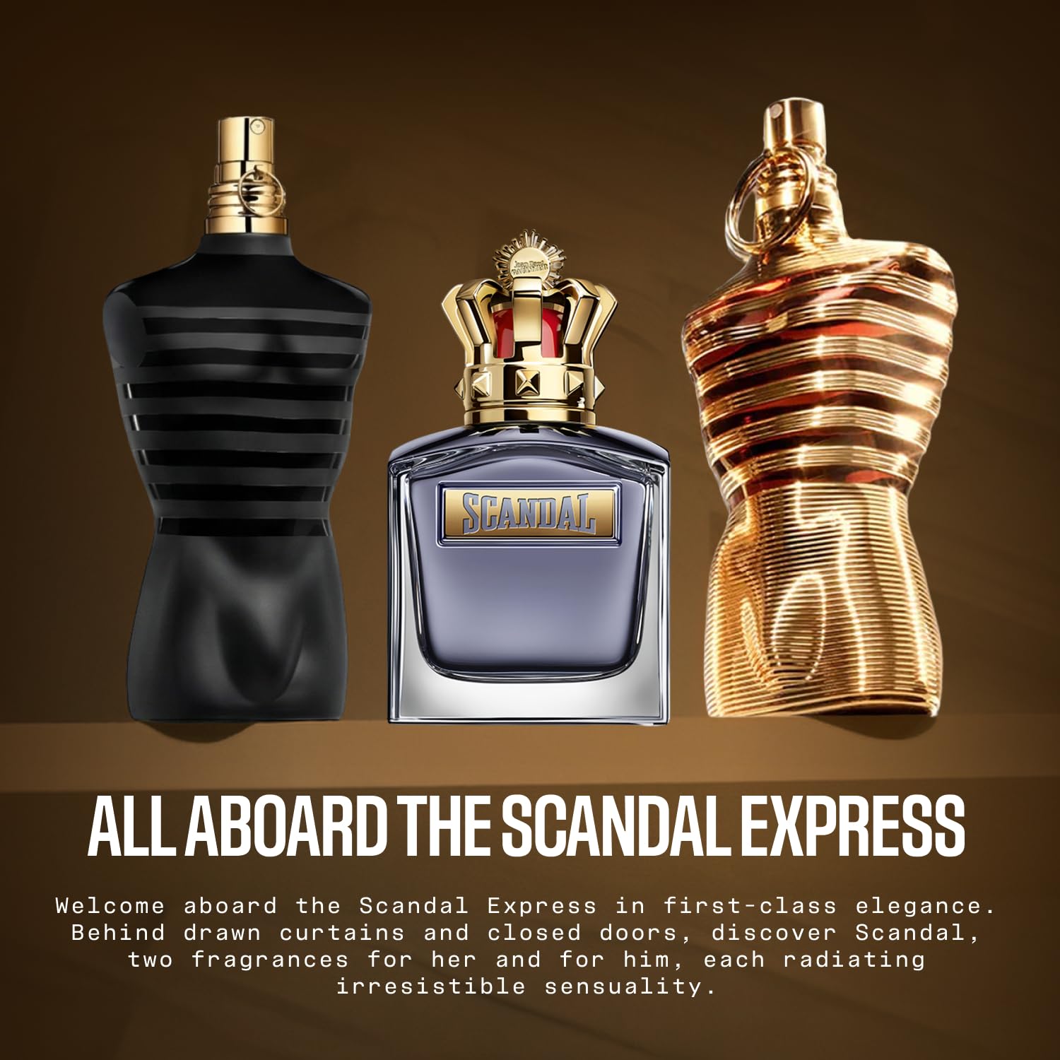 Jean Paul Gaultier Scandal Pour Homme Eau de Toilette 100ml Refillable Spray