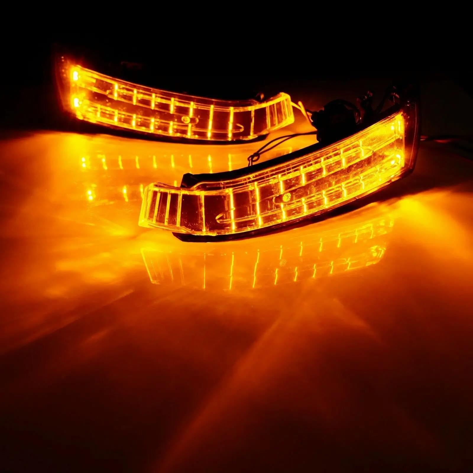 Gruppo Luce Indicatore Specchietto Retrovisore Per Mercedes Per Benz CLA GLA GLK Classe CLS W204 W176 W212 Segnale Di Svolta In Rima(Signal Light Pair)