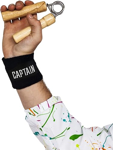 Miniatura 6 de Funny Guy Mugs Unisex Sweatband Set (3-Pack 1 Headband & 2 Wristbands)