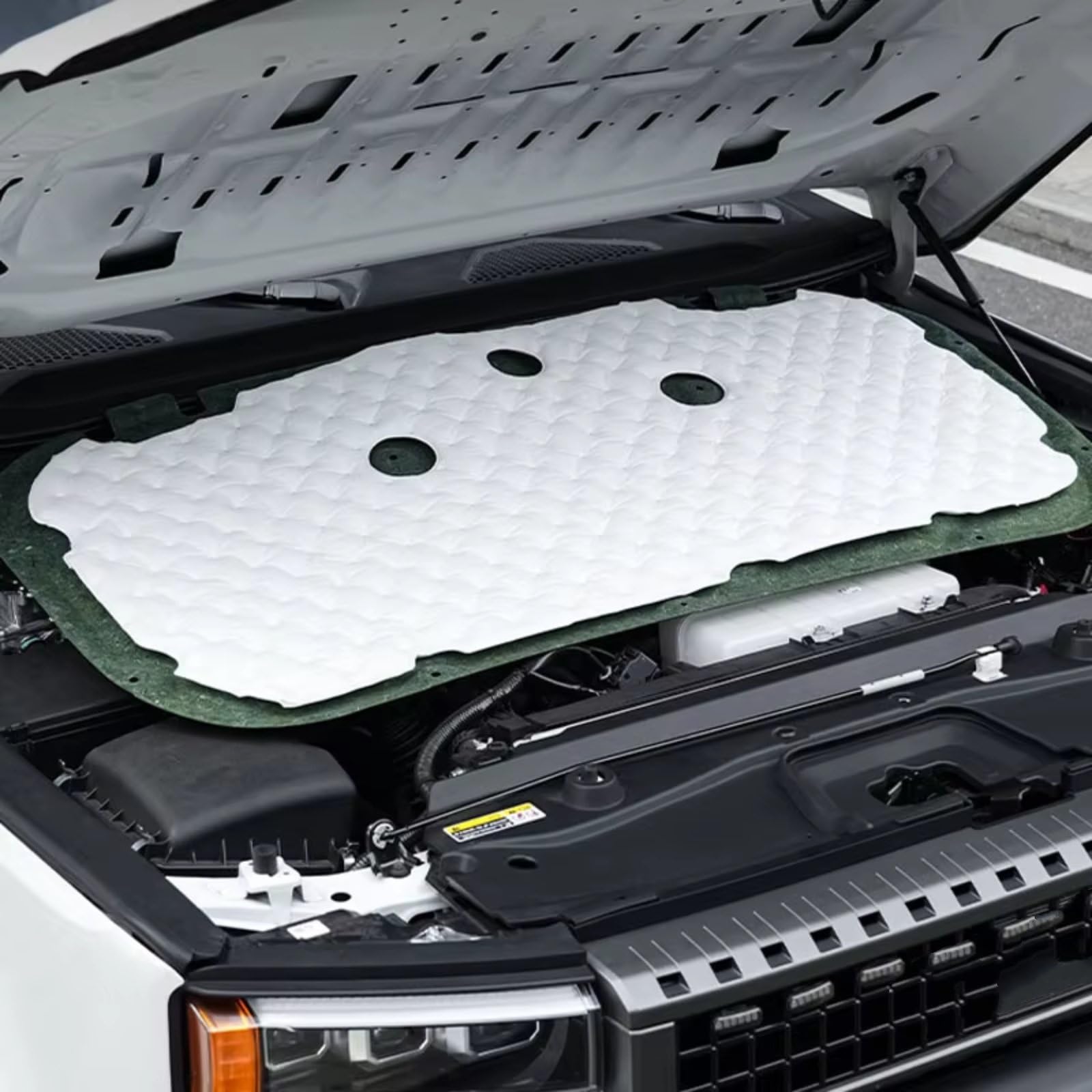 Dämmung Haube Motorhaube Sound Pad Auto Vorne Wärmedämmung Baumwolle Kompatibel Mit Toyota Für Land Für Cruiser Für Prado Für LC250 2024 2025