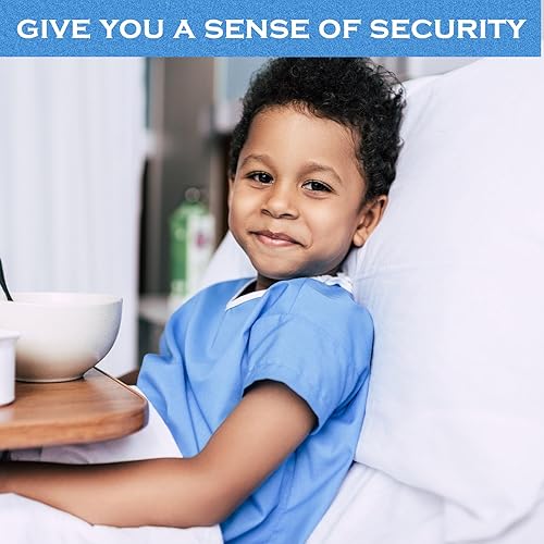 Miniatura 27 de Moukeren Juego de 12 sábanas de hospital para uso doméstico, juego de sábanas bajeras extralargas de 36 x 84 x 14 pulgadas, incluye funda de edredón