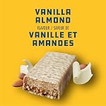 CLIF BUILDERS Protein Bars, Vanilla Almond Flavour, 20 g of Protein, Prepared in Canada, Gluten Free, No Artificial Flavours, 68 g (Pack of 12)