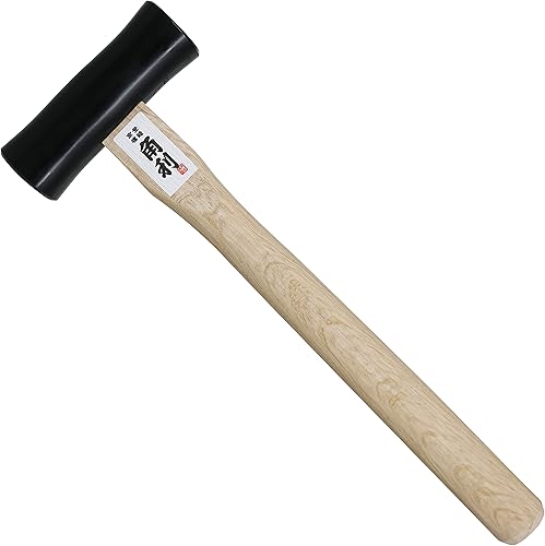 KAKURI Martillo de cincel de 23.5 oz (670g) Martillo japonés para carpintería para cincel, plano, clavo, acero al carbono japonés resistente, cabeza