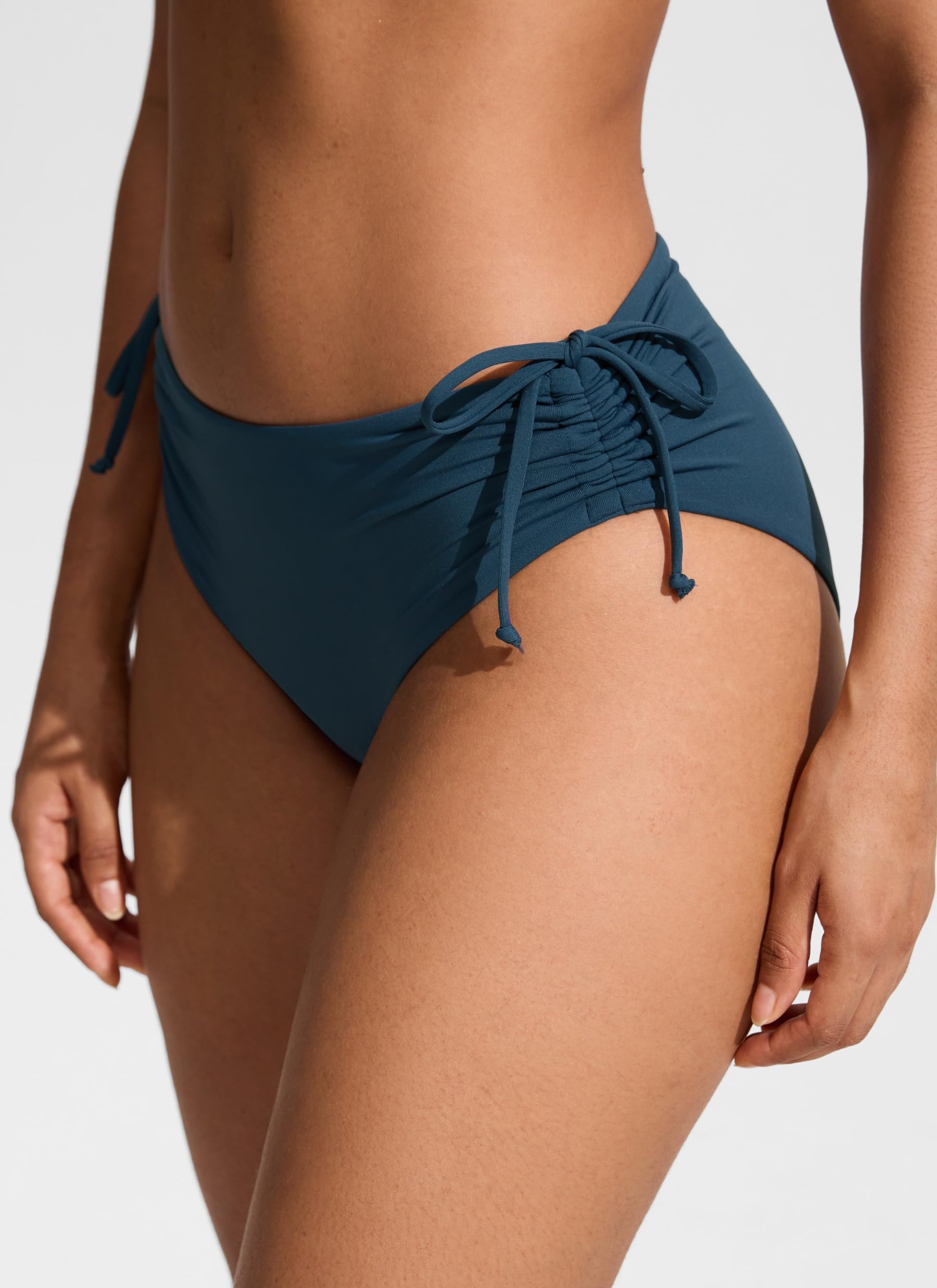 CRZ YOGA Damen Bikinihose Seitliche Bindung Verstellbare Badehose Bikini Slip Unterteil Badeshorts