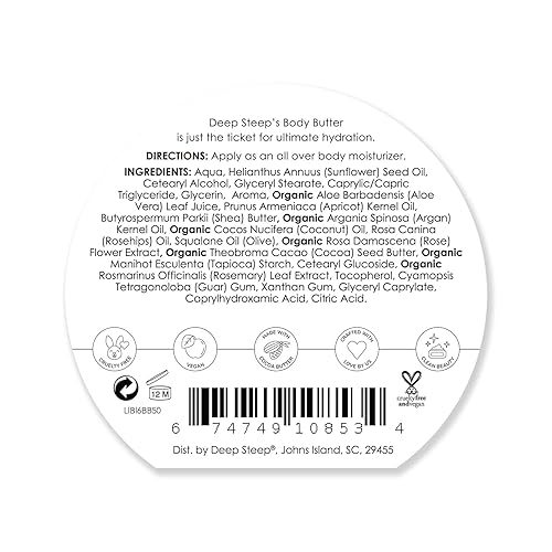 Miniatura 3 de Deep Steep Mantequilla corporal (flor de lila, 6oz.)