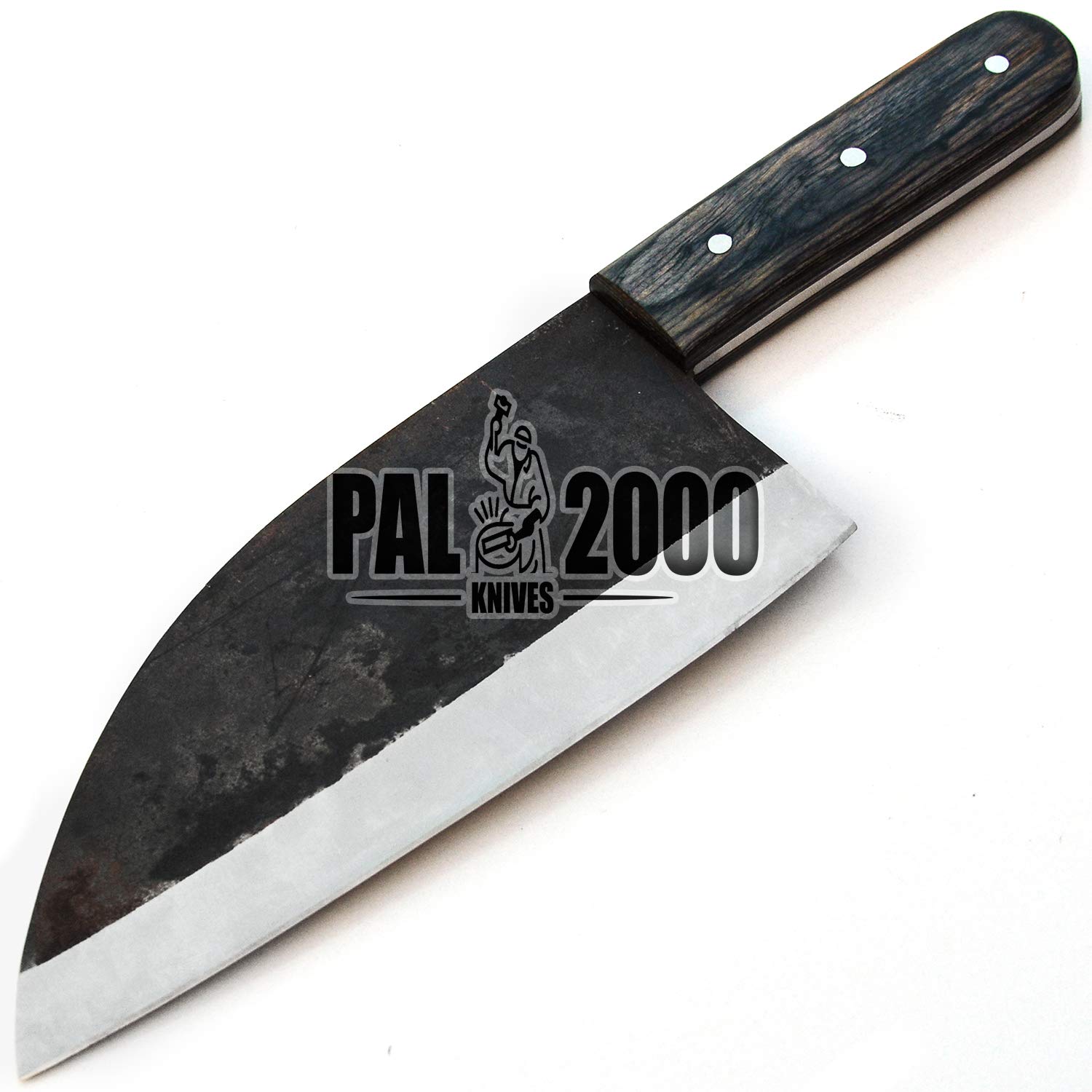 Coltello da Chef Fatto a Mano in Acciaio 440C, Coltello da Cucina con Guaina SMGR-9831